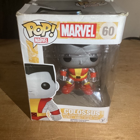 Funko POP! Marvel X-Men Colossus #60 Vinyl Figure - Picture 1 of 12